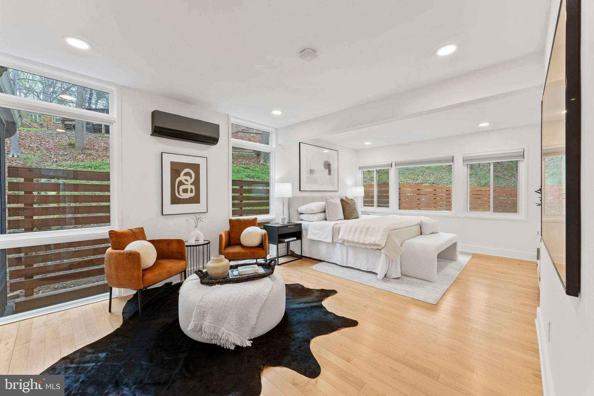 6522 Walhonding Road Bethesda, MD 20816 - Photo 19 of 76 a living room with furniture fireplace and window