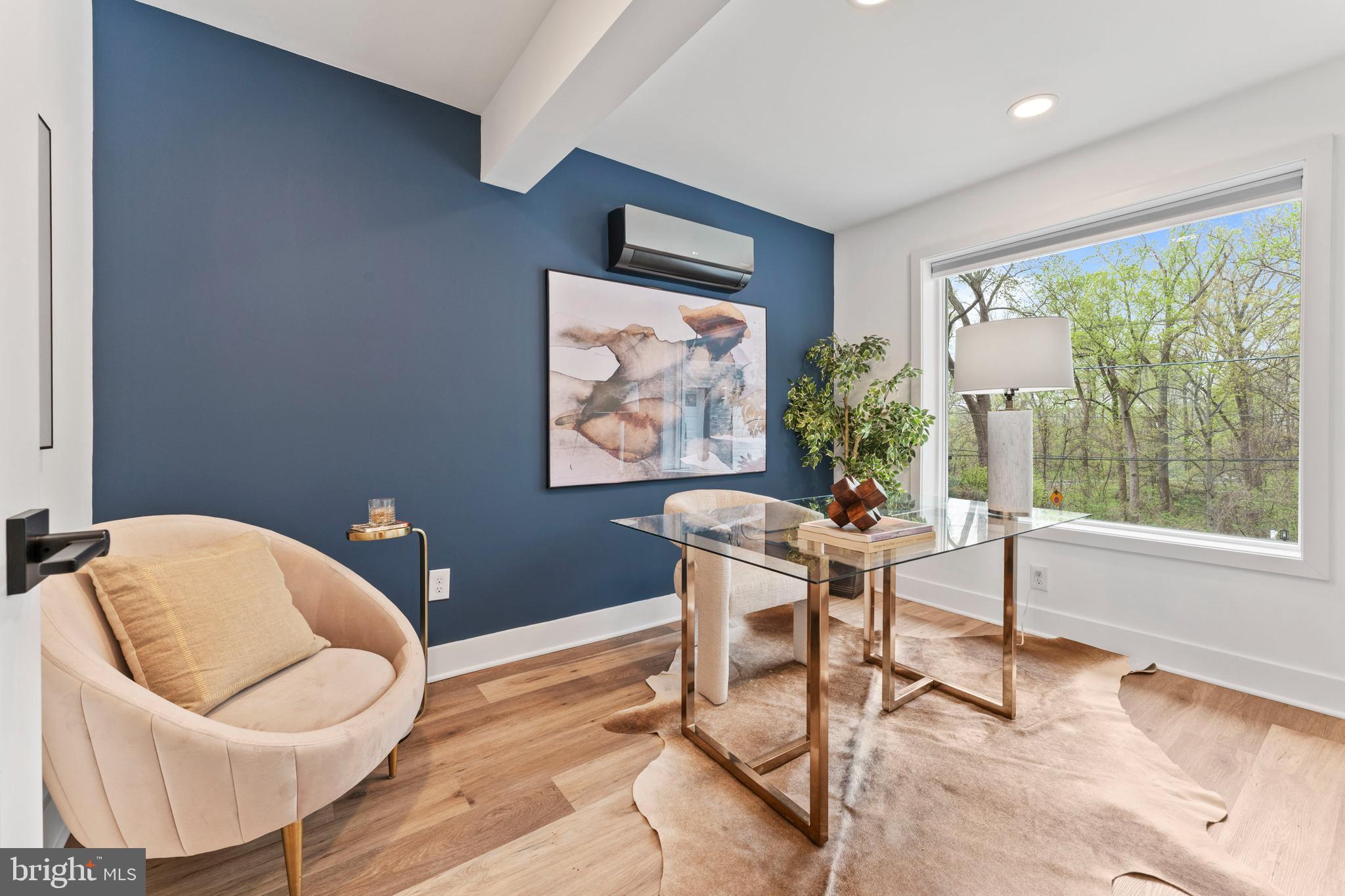 6522 Walhonding Road Bethesda, MD 20816 - Photo 47 of 76 a work room with furniture and a large window