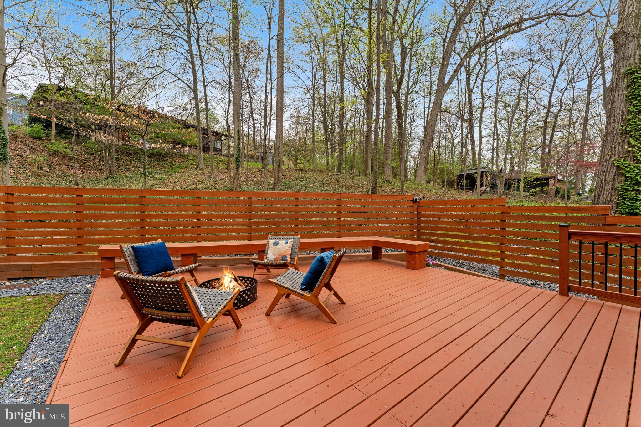 6522 Walhonding Road Bethesda, MD 20816 - Photo 62 of 76 Backyard / Deck