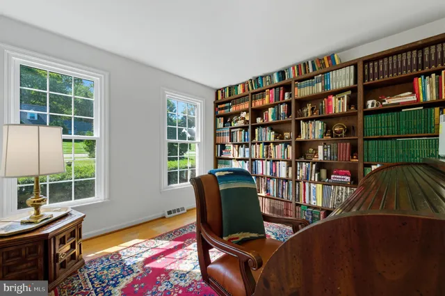 a living room with furniture windows and a fireplace