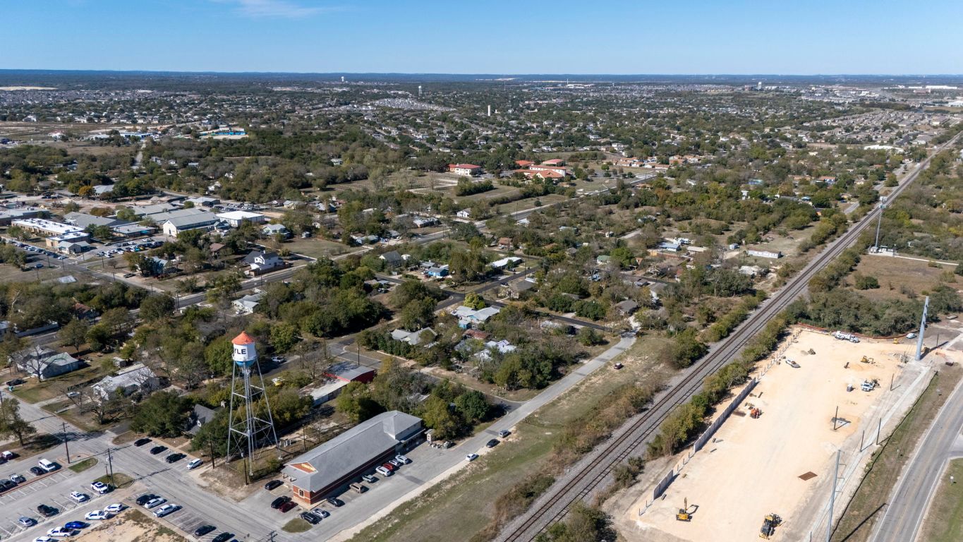 313 North Front Street Kyle, TX 78640 - Photo 14 of 28 an aerial view of multiple house