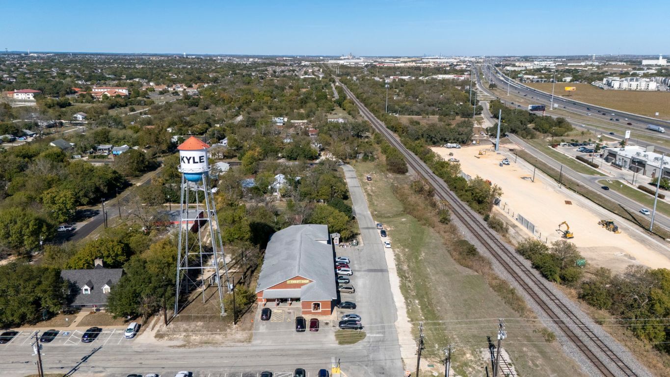 313 North Front Street Kyle, TX 78640 - Photo 15 of 28 an aerial view of a city