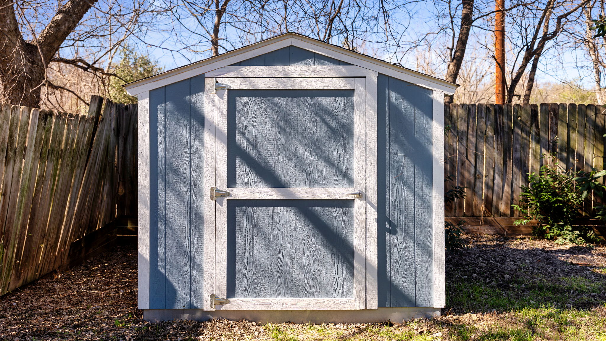 1618 Chippeway Lane Austin, TX 78745 - Photo 33 of 39 View of shed featuring a fenced backyard