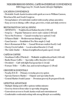 $2,395 | 1618 Chippeway Lane, Austin, TX 78745