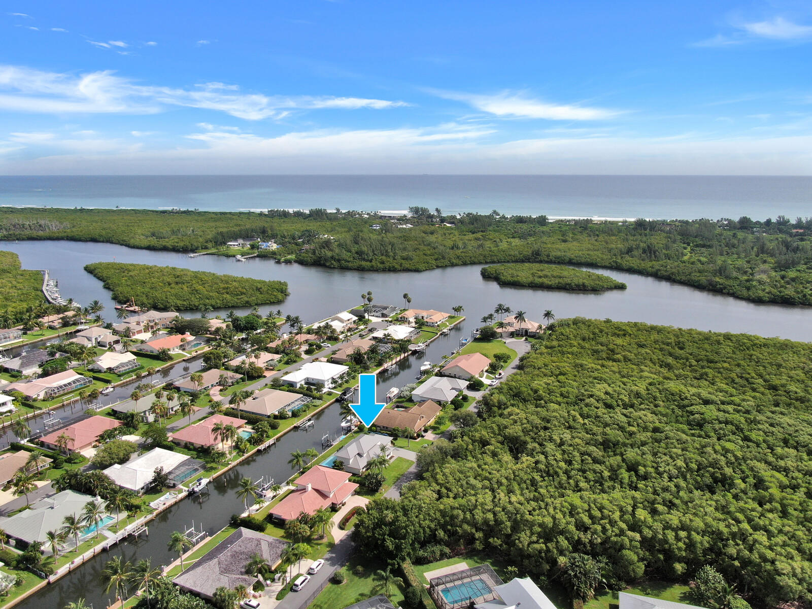 9079 Southeast Hawksbill Way Hobe Sound, FL 33455 - Photo 53 of 63 55_Aerial4_mls
