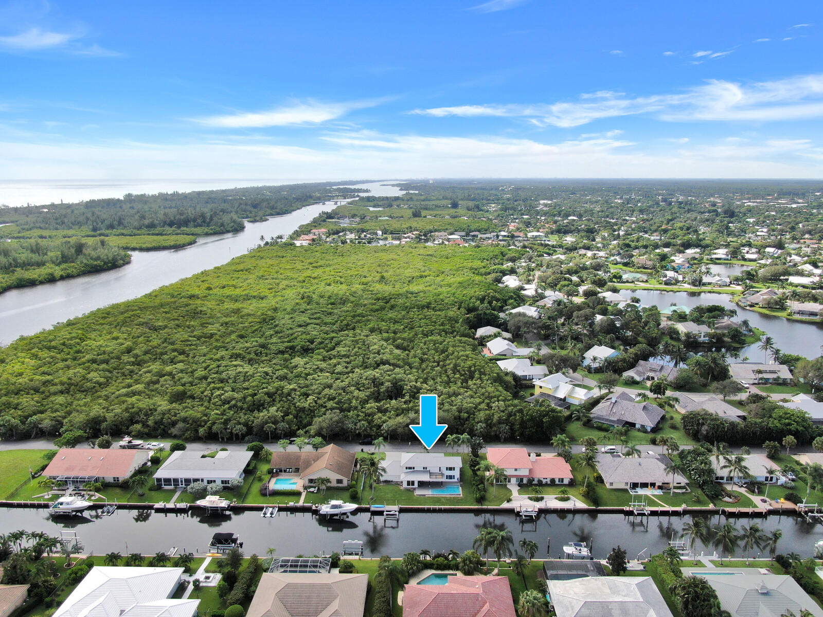9079 Southeast Hawksbill Way Hobe Sound, FL 33455 - Photo 54 of 63 56_Aerial5_mls