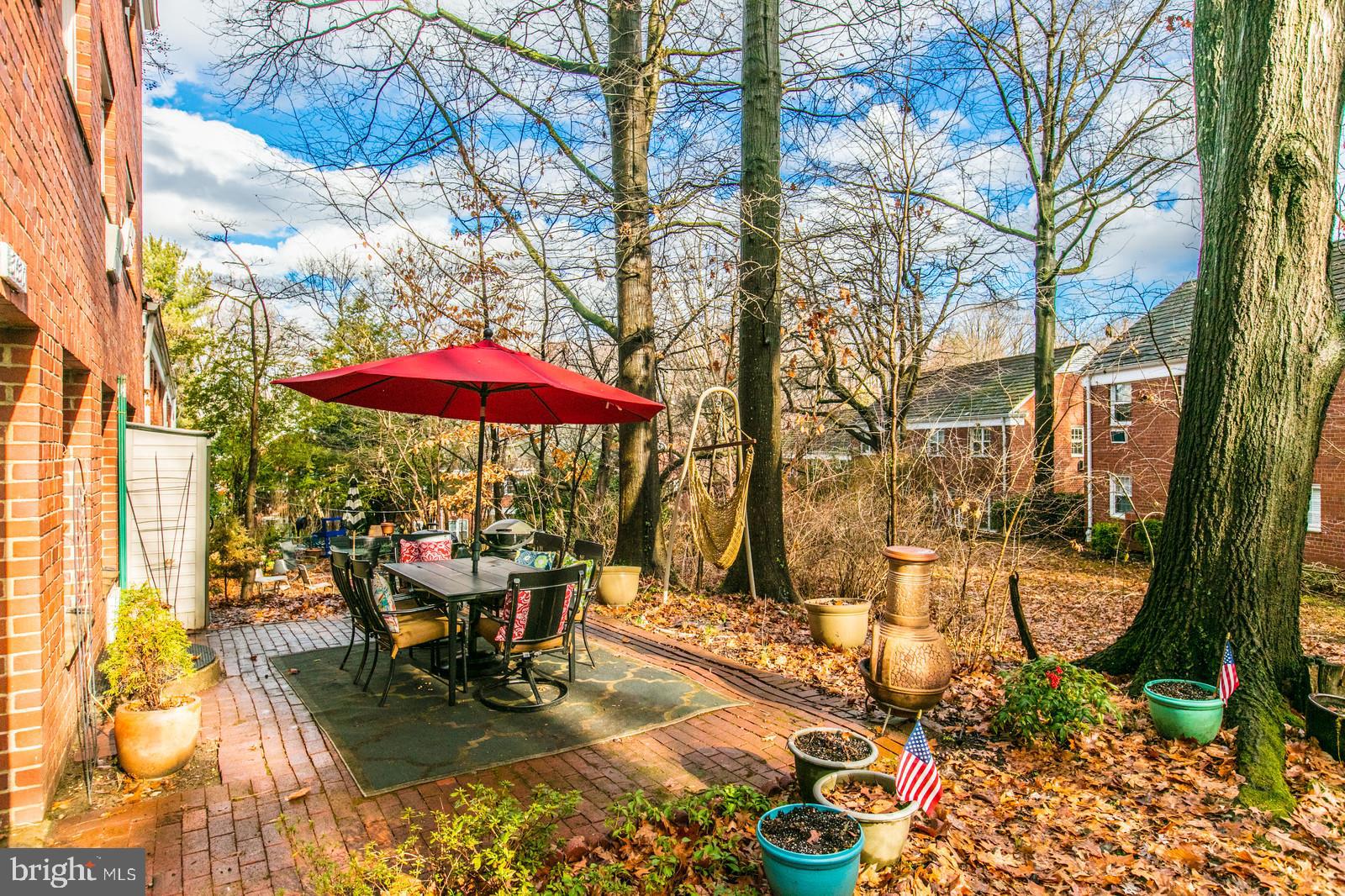 3630 Gunston Road Alexandria, VA 22302 - Photo 31 of 53 Gorgeous brick patio and private outdoor setting