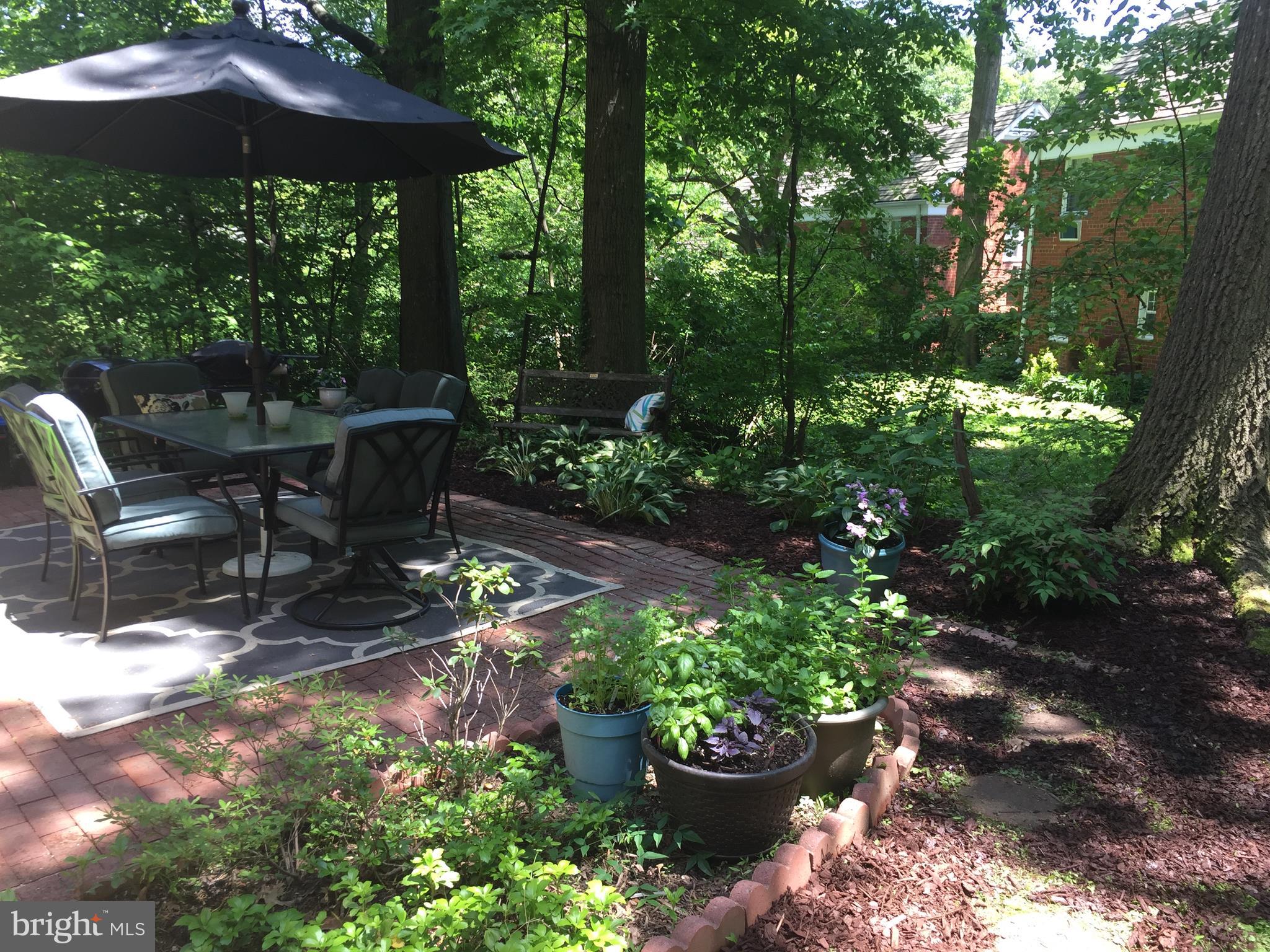 3630 Gunston Road Alexandria, VA 22302 - Photo 38 of 53 Enjoy the outdoors w/ large patio (spring photo)
