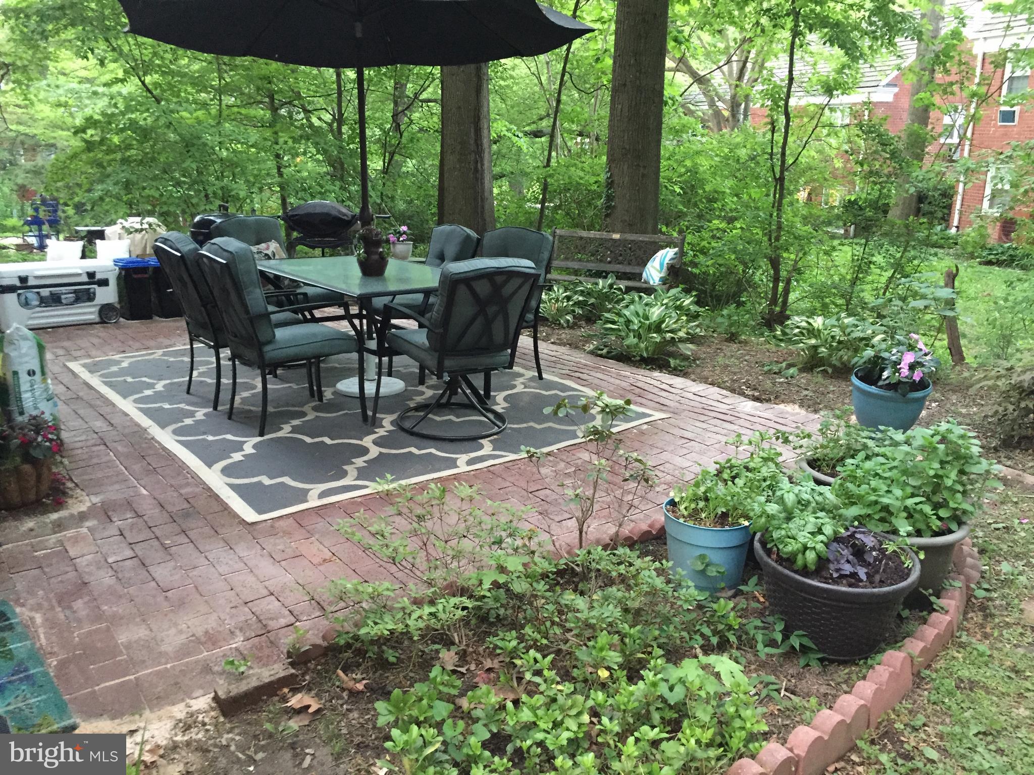 3630 Gunston Road Alexandria, VA 22302 - Photo 39 of 53 Enjoy the outdoors w/ large patio (spring photo)