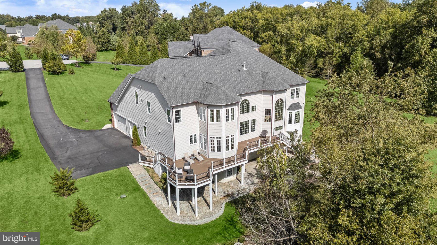 13030 Highgrove Road Highland, MD 20777 - Photo 109 of 127 Aerial View of Rear Deck