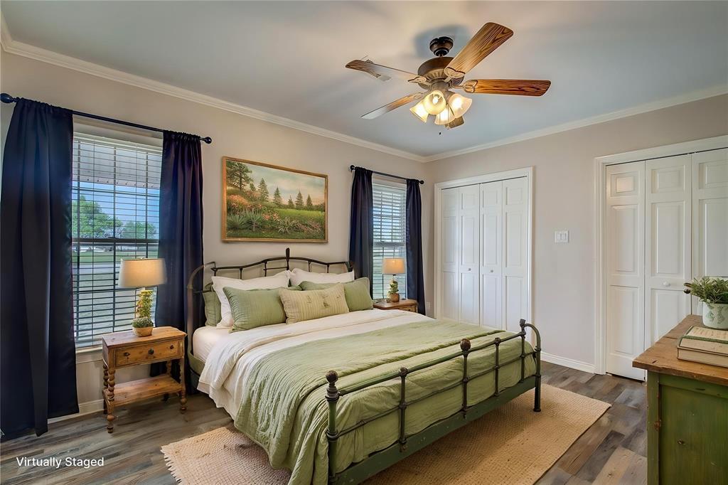 7359 Highway 154 Sulphur Springs, TX 75482 - Photo 28 of 40 bedroom 3 - upstairs has dual closets, Andersen windows