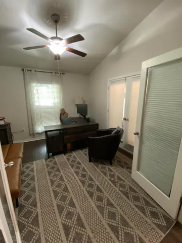 a living room with a couch