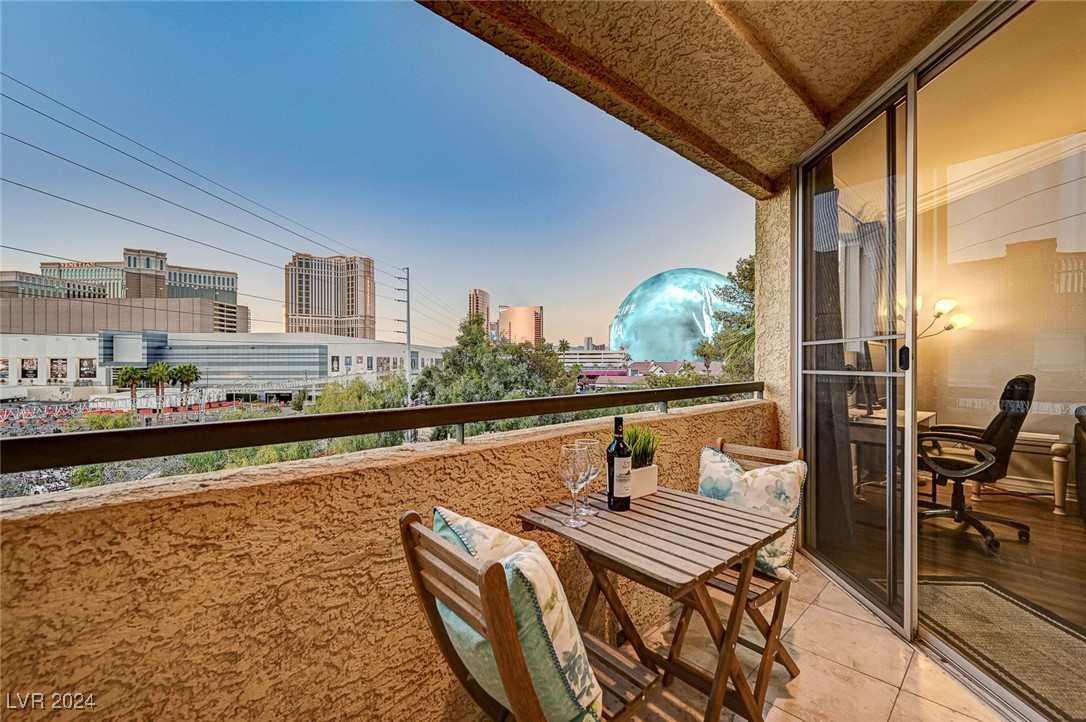 210 East Flamingo Road, Unit 413 Las Vegas, NV 89169 - Photo 33 of 72 Relaxing Patio with Views Galore