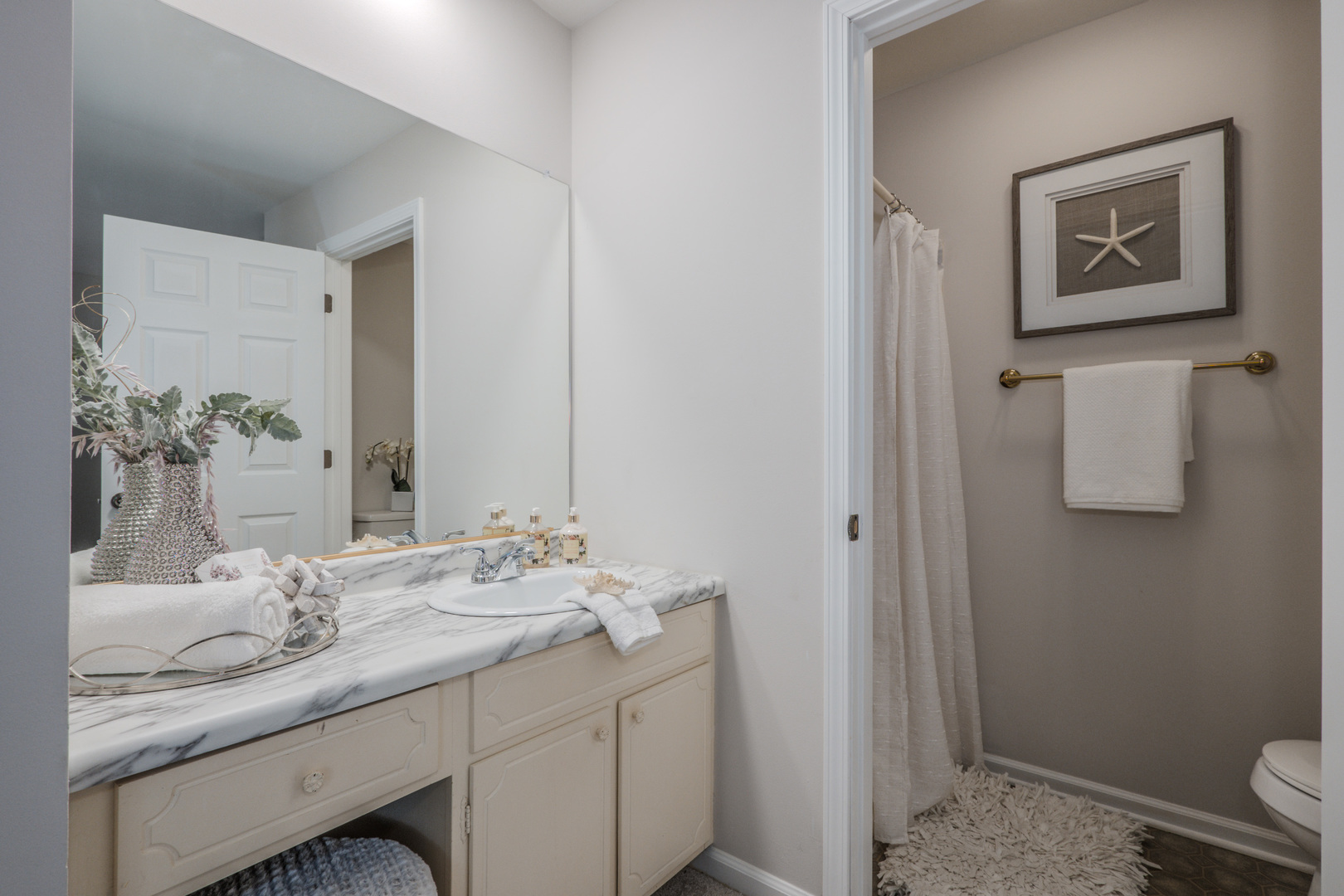 1936 South Street Geneva, IL 60134 - Photo 23 of 41 a bathroom with a sink and a mirror