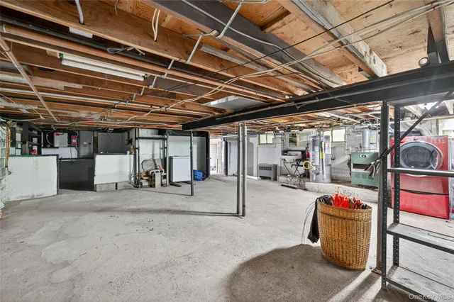 a view of storage and utility room