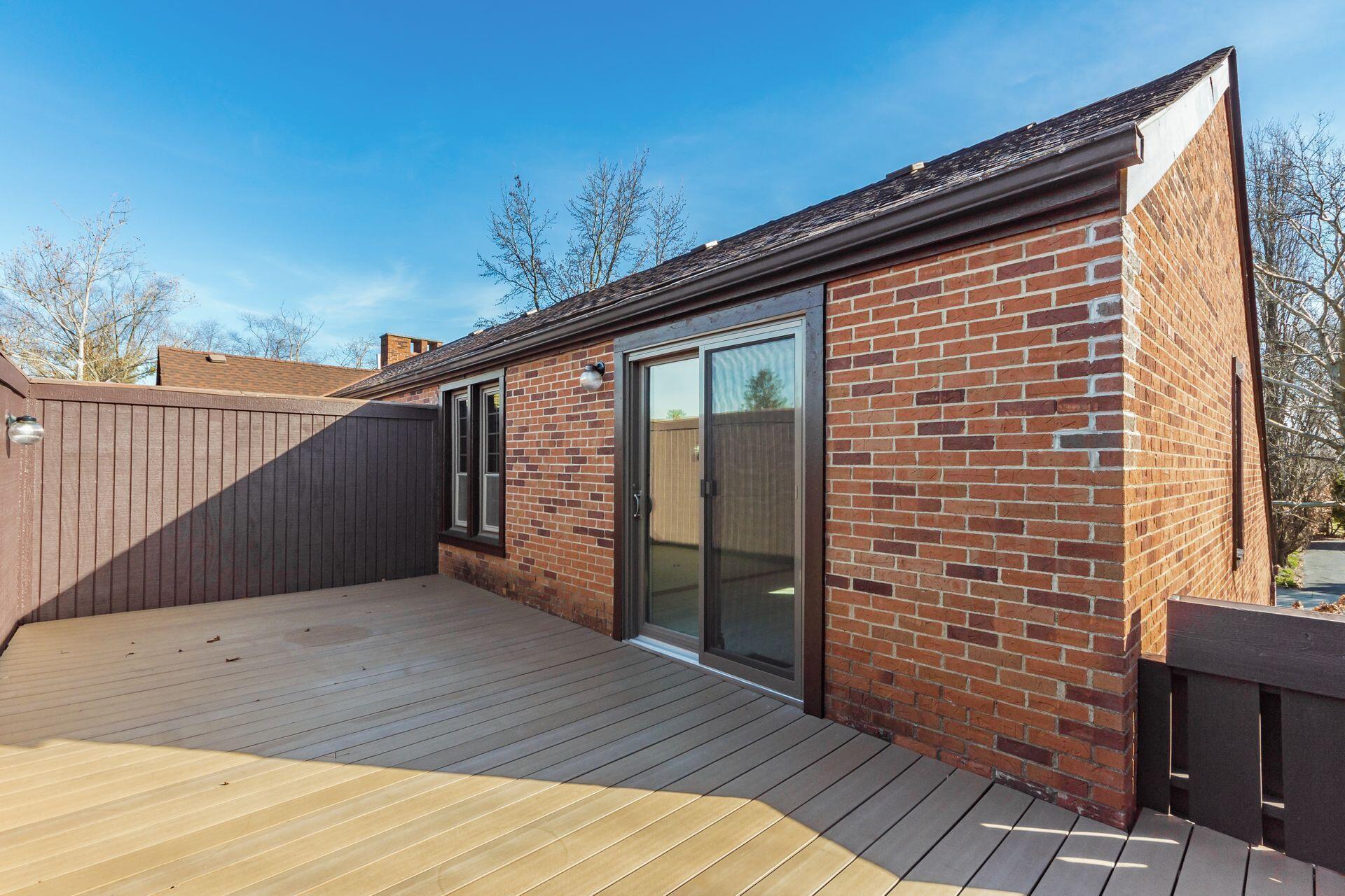 4743 Dierker Road, Unit 3 Columbus, OH 43220 - Photo 30 of 47 Private Balcony