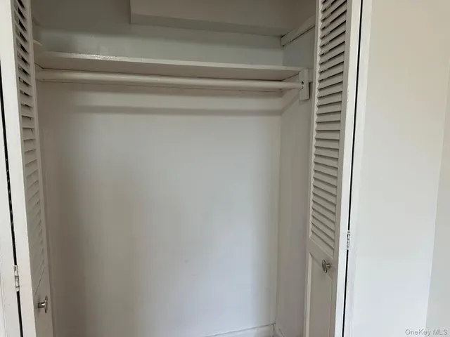 a close up view of a rack