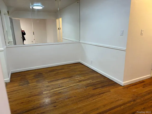 wooden floor in an empty room