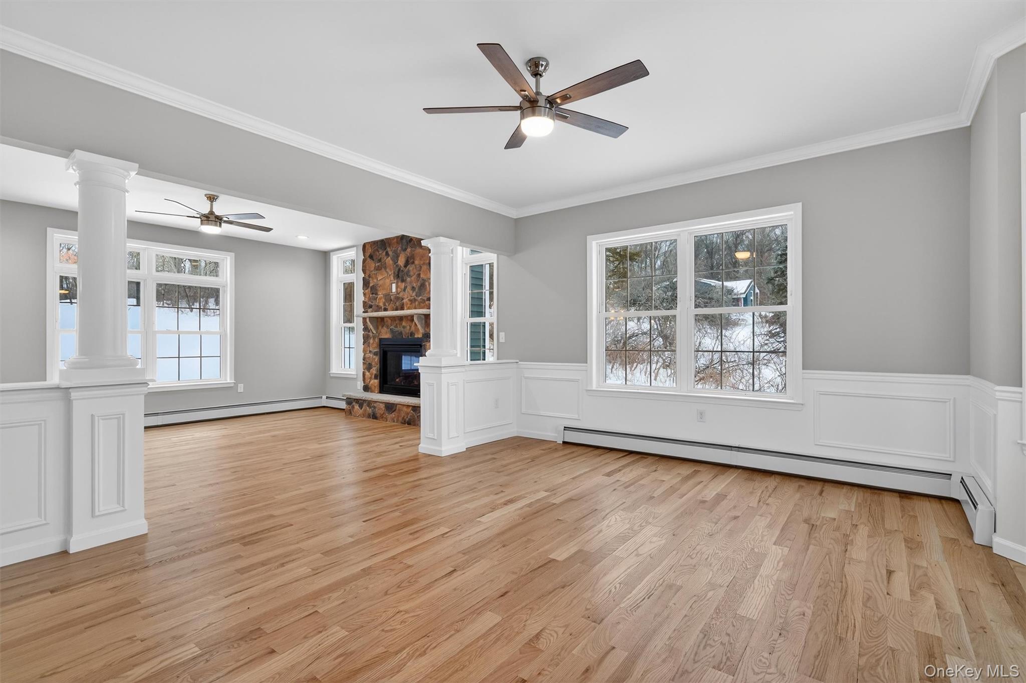 509 Toleman Road Rock Tavern, NY 12575 - Photo 5 of 36 a view of an empty room with a window and wooden floor