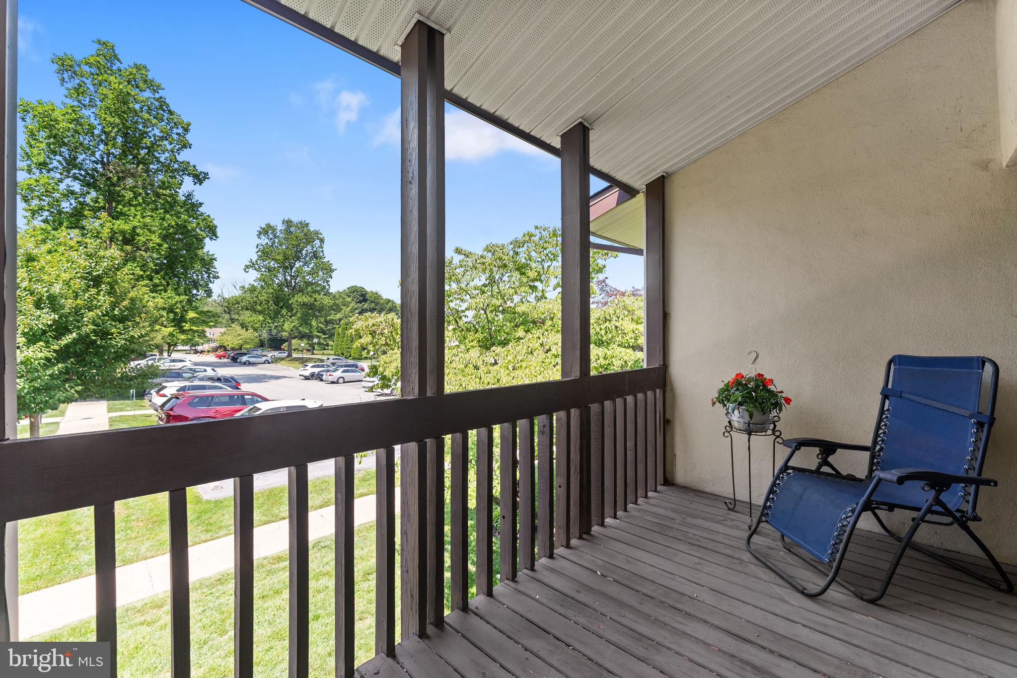 108 Raintree Lane, Unit 108 Malvern, PA 19355 - Photo 17 of 27 Private primary balcony.