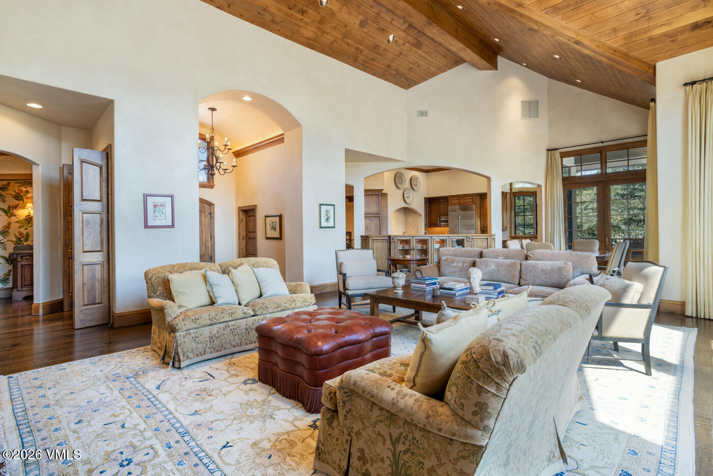 312 Holden Road Beaver Creek, CO 81620 - Photo 12 of 45 a living room with furniture and a large window