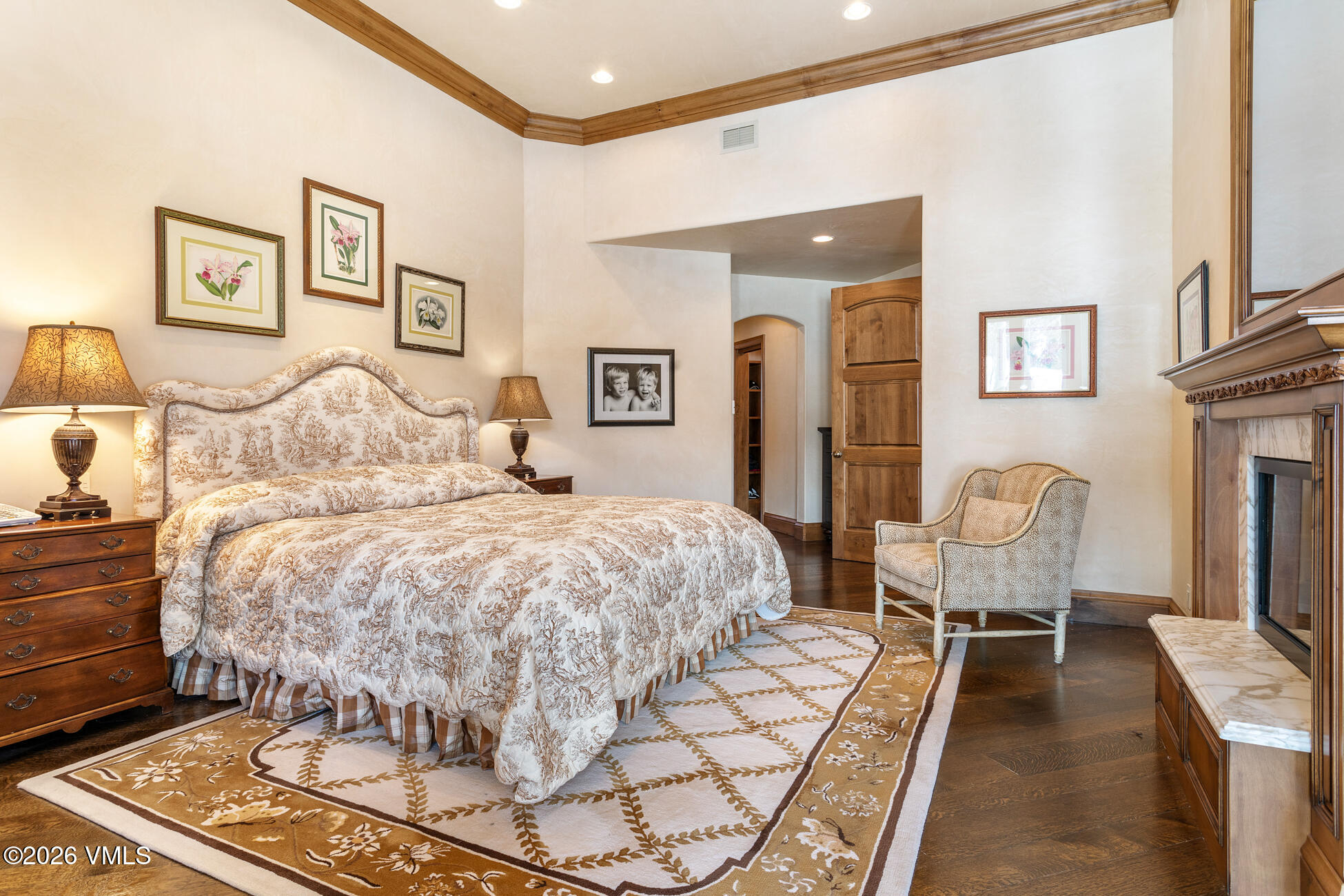 312 Holden Road Beaver Creek, CO 81620 - Photo 23 of 45 a bedroom with a bed and chair