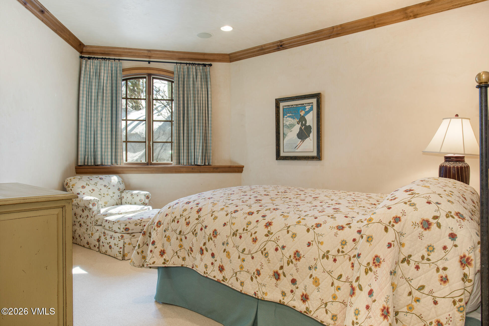 312 Holden Road Beaver Creek, CO 81620 - Photo 39 of 45 a bedroom with a bed and a window