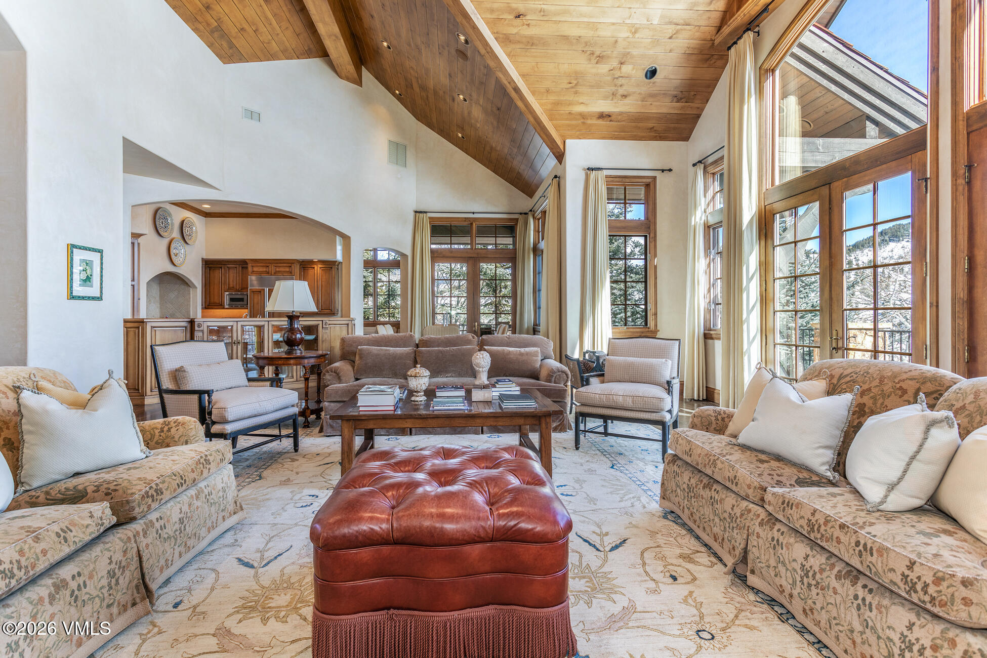 312 Holden Road Beaver Creek, CO 81620 - Photo 9 of 45 a living room with furniture and a large window