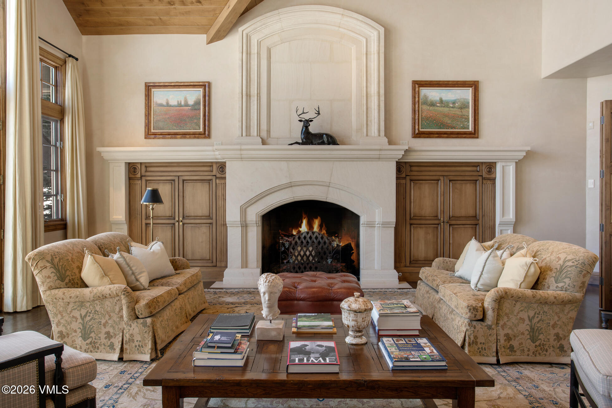 312 Holden Road Beaver Creek, CO 81620 - Photo 10 of 45 a living room with furniture and a fireplace