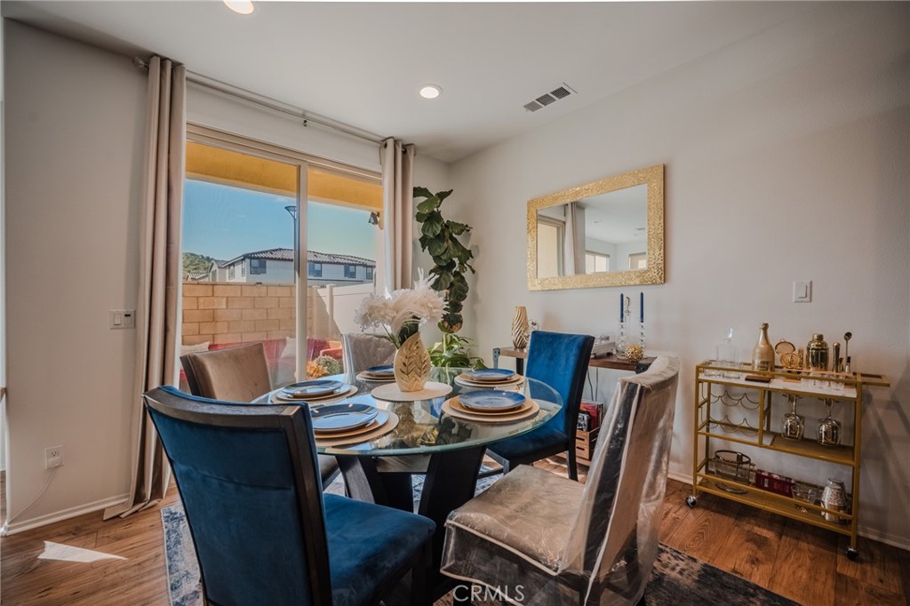 29486 Marx Way Winchester, CA 92596 - Photo 12 of 44 a view of a dining room with furniture window and outside view
