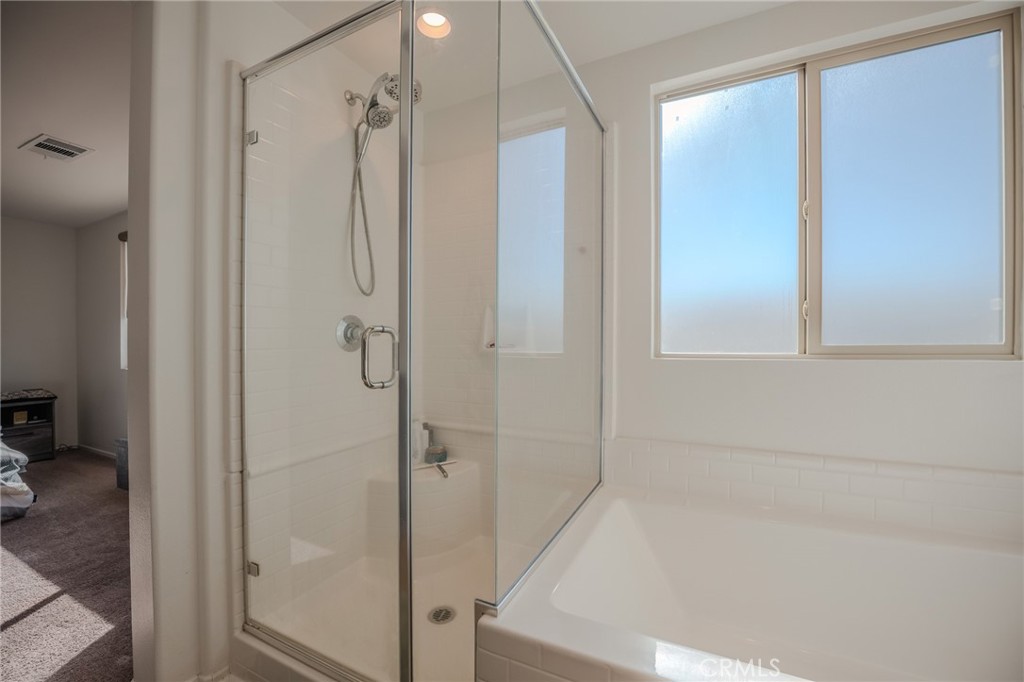 29486 Marx Way Winchester, CA 92596 - Photo 39 of 44 a bathroom with a bathtub and a shower
