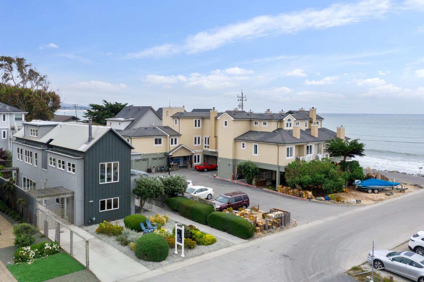 100 Coronado Avenue Half Moon Bay, CA 94019 - Photo 51 of 64 a front view of a residential apartment building with a yard
