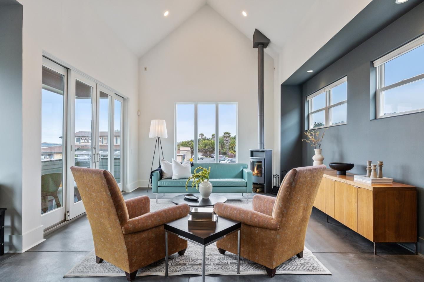 100 Coronado Avenue Half Moon Bay, CA 94019 - Photo 6 of 64 a living room with furniture and a large window