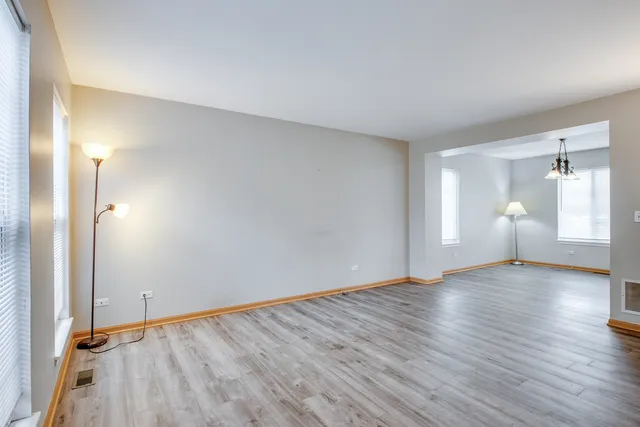 wooden floor in an empty room