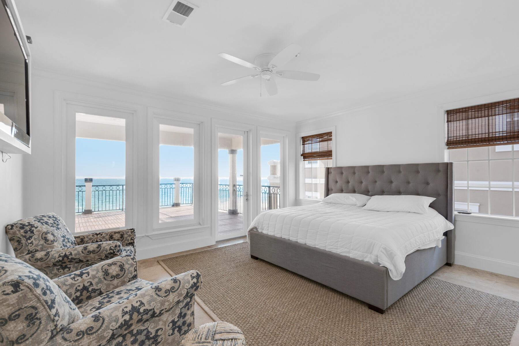 114 Sandprint Circle Destin, FL 32541 - Photo 62 of 100 a spacious bedroom with a large bed and a couch