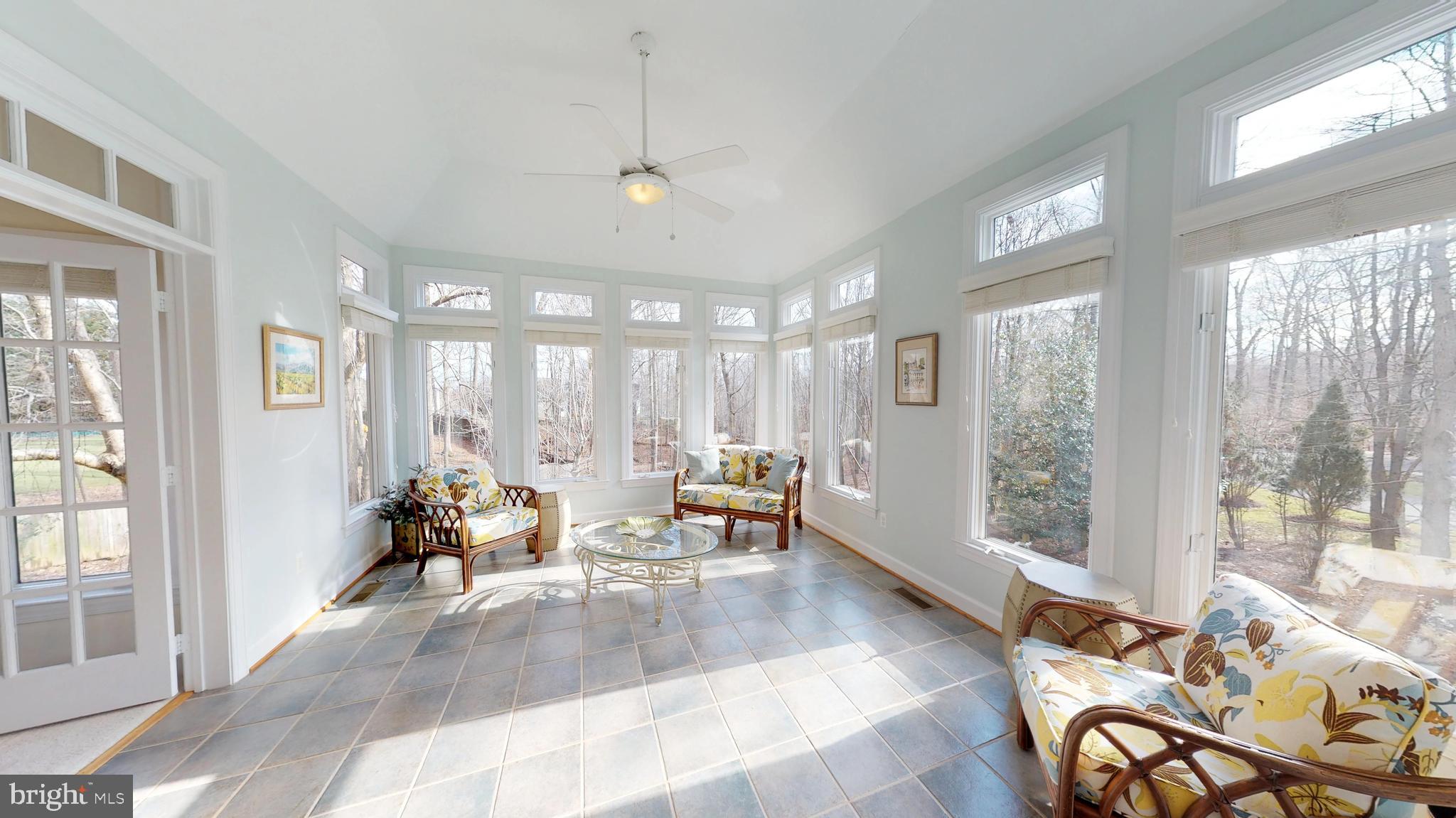 11205 Bright Pond Lane Reston, VA 20194 - Photo 12 of 102 Sunroom with Walls of Windows!