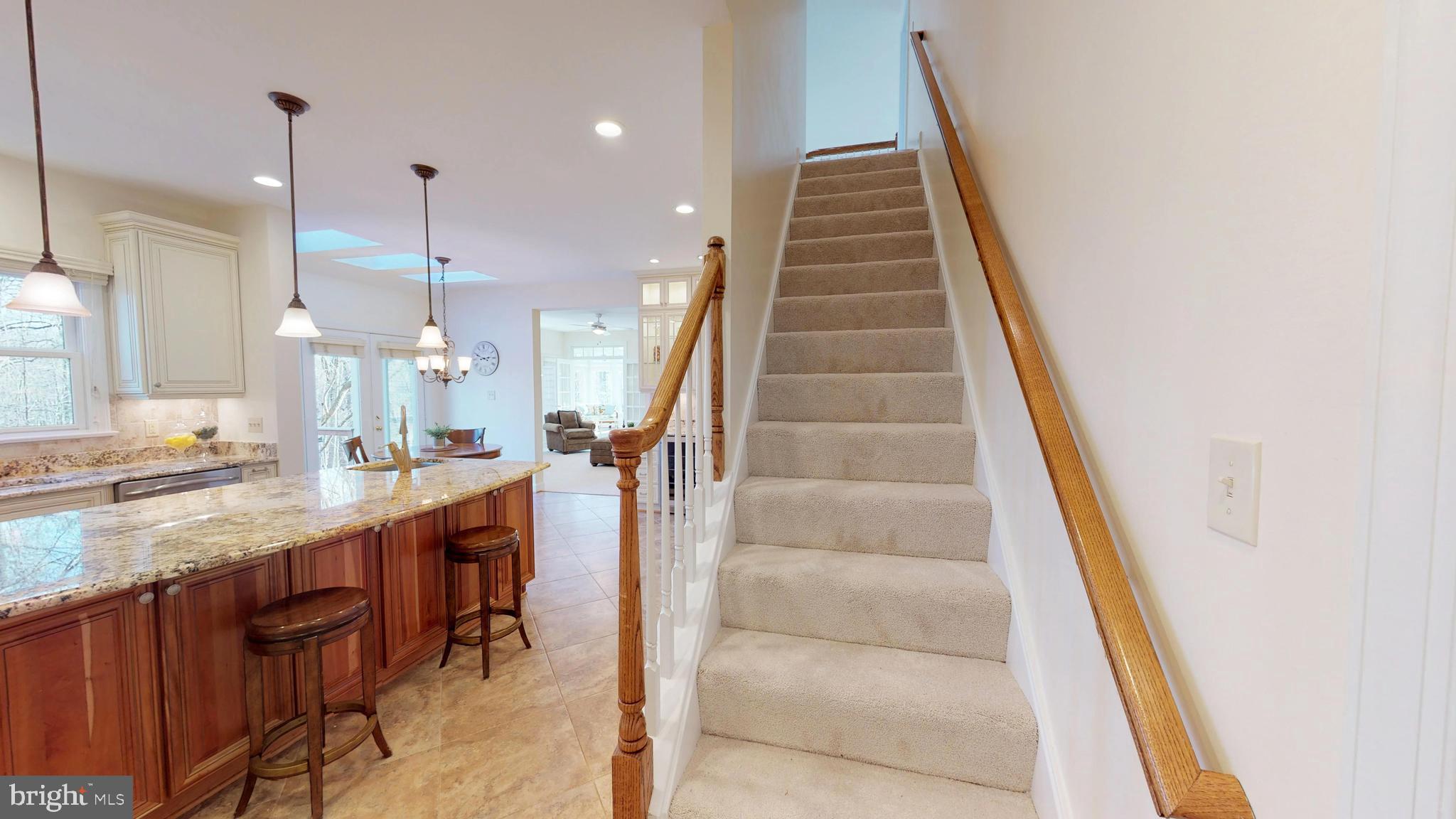 11205 Bright Pond Lane Reston, VA 20194 - Photo 26 of 102 Convenient Rear Staircase
