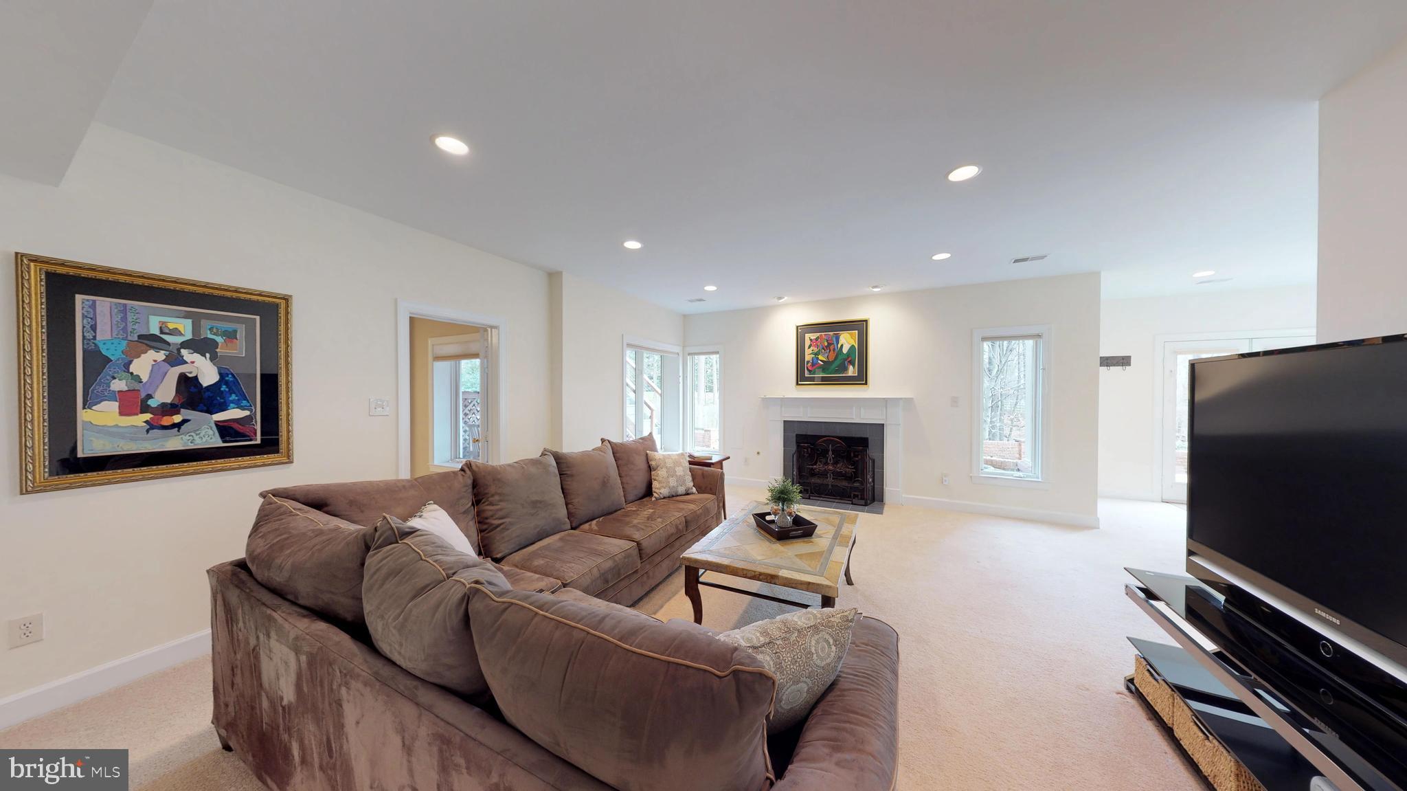 11205 Bright Pond Lane Reston, VA 20194 - Photo 50 of 102 Lower Level Recreation Room