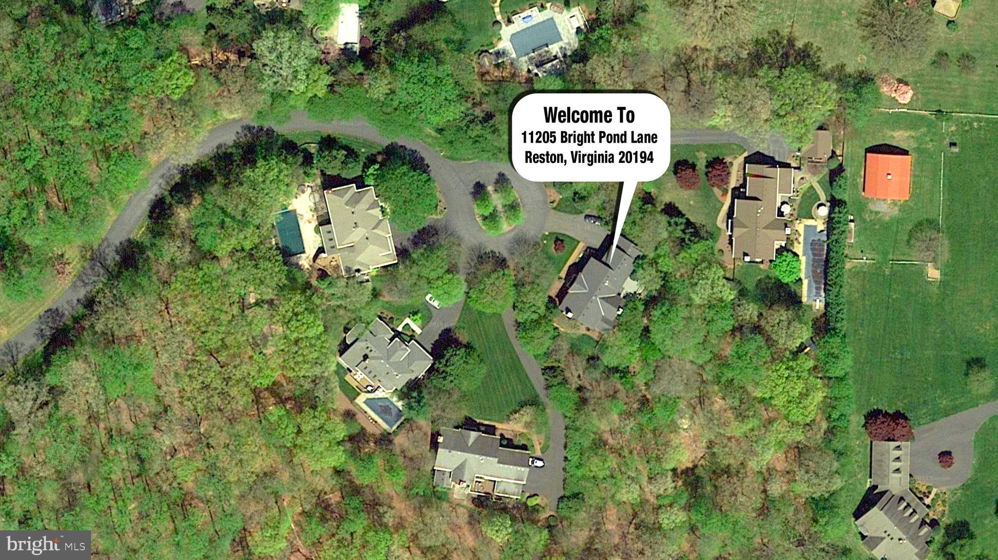 11205 Bright Pond Lane Reston, VA 20194 - Photo 82 of 102 Aerial View
