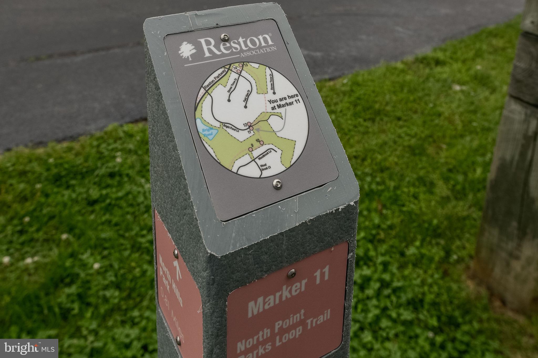 11205 Bright Pond Lane Reston, VA 20194 - Photo 87 of 102 Trail Marker