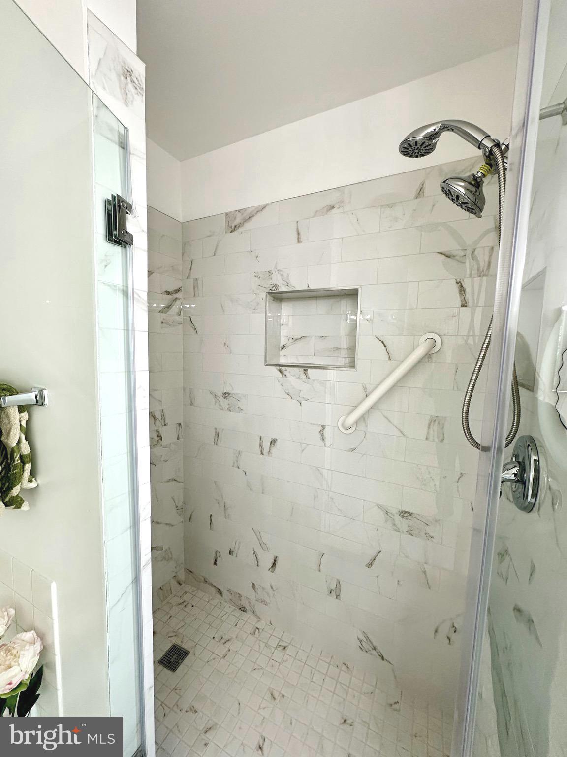 7100 Counter Place Burke, VA 22015 - Photo 33 of 54 Owner’s shower in updated condition