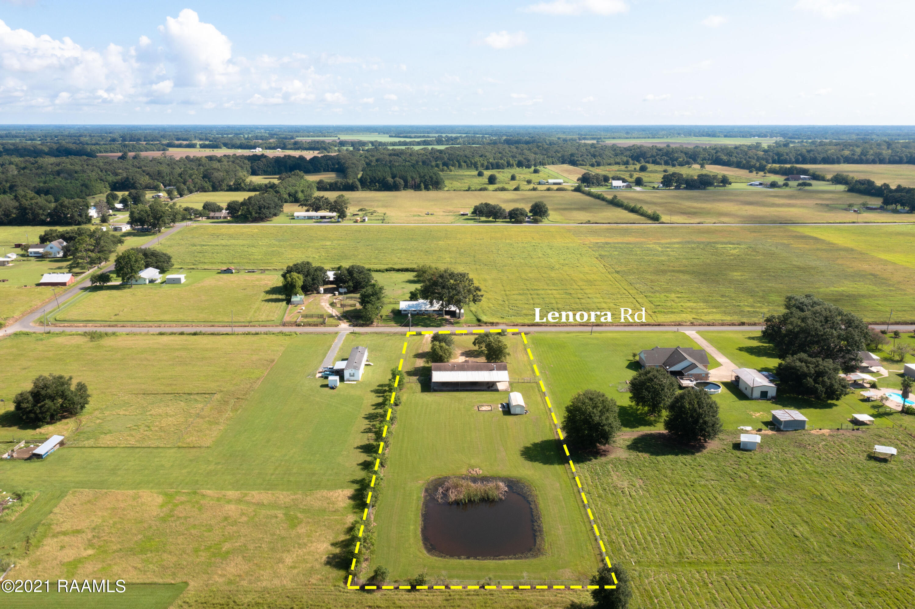 254 Lenora Road Church Point, LA 70525 - Photo 32 of 34 Yard View