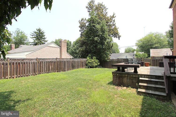 5501 Parkston Road Bethesda, MD 20816 - Photo 23 of 30 Fenced, level backyard