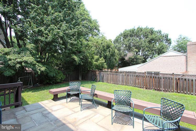 5501 Parkston Road Bethesda, MD 20816 - Photo 4 of 30 Raised Patio in fenced backyard