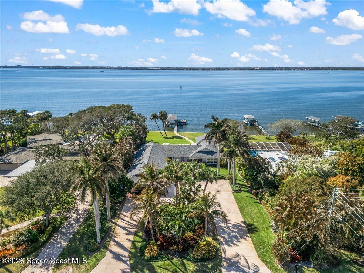 408 Riverside Drive Melbourne Beach, FL 32951 - Photo 12 of 12 Aerial