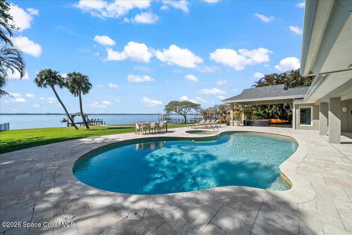 408 Riverside Drive Melbourne Beach, FL 32951 - Photo 8 of 12 Pool/Spa