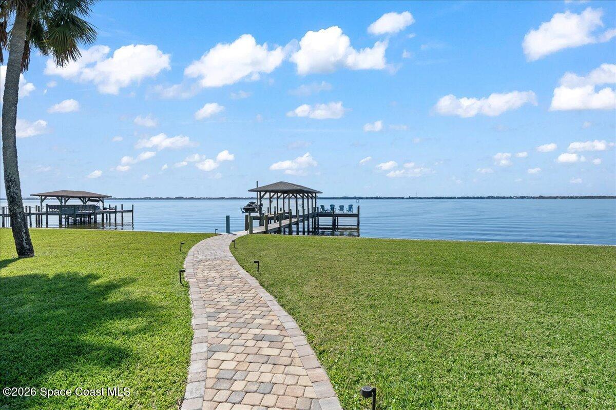 408 Riverside Drive Melbourne Beach, FL 32951 - Photo 9 of 12 Dock Walkway