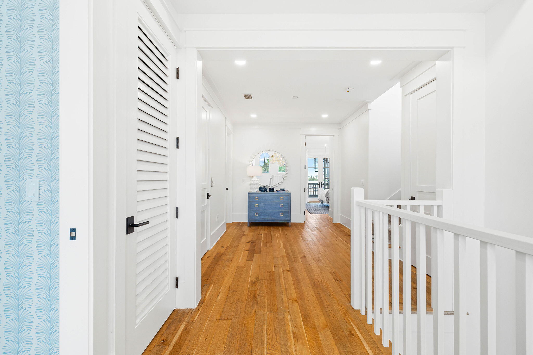 48 Paradise By The Sea Boulevard Inlet Beach, FL 32461 - Photo 58 of 97 a view of a hallway with wooden floor