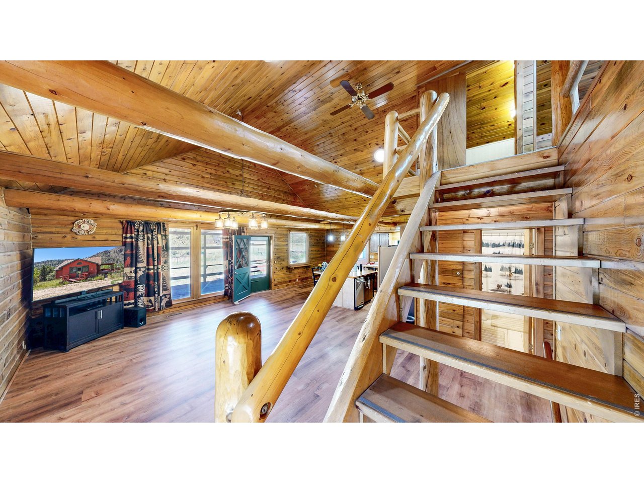 32759 Poudre Canyon Road Bellvue, CO 80512 - Photo 13 of 25 stairs to loft