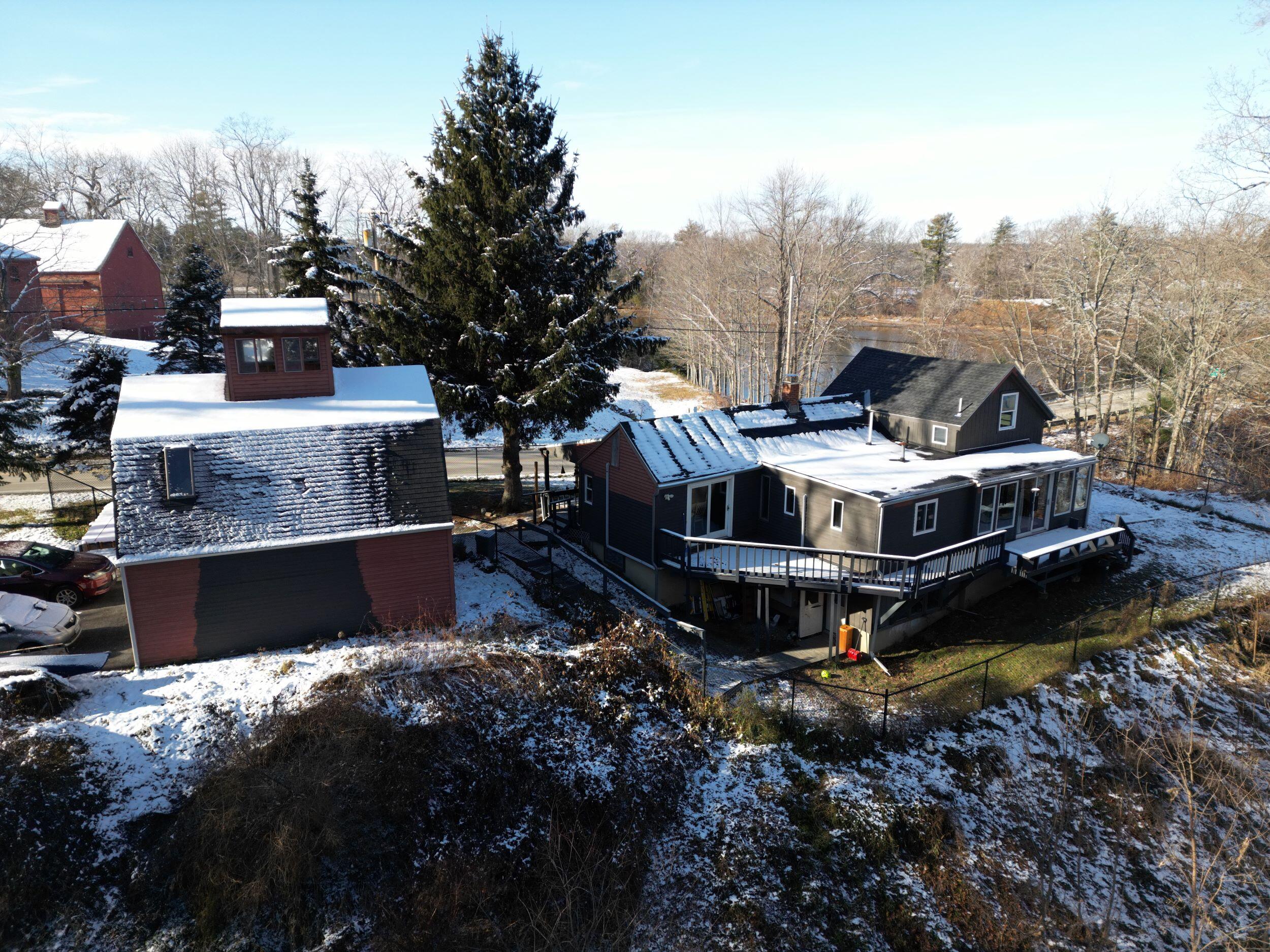 498 River Road Dresden, ME 04342 - Photo 4 of 45 looking west, house and barn, resized
